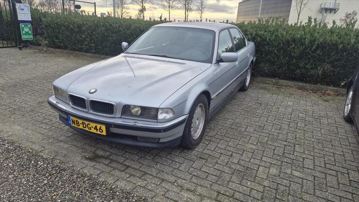 BMW 7-Serie 3.0 I 730 V8 AUT E2 1995 Grijs, Auto's, BMW, Particulier, 7-Serie, Benzine, Sedan, Automaat, Origineel Nederlands