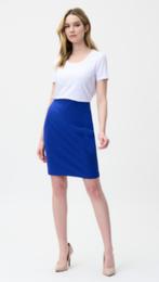 Joseph Ribkoff elegante blauwe stretch rok mt 46/48