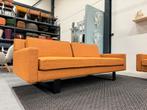 Nieuw Gelderland 7850 2,5 zits bank Oranje stof Design, 75 tot 100 cm, Ophalen of Verzenden, Gelderland, Stof