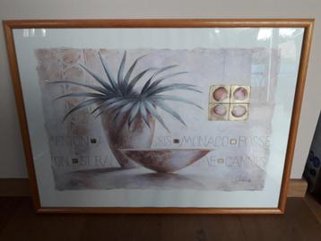 2 mooie posters in lijst beschikbaar voor biedingen
