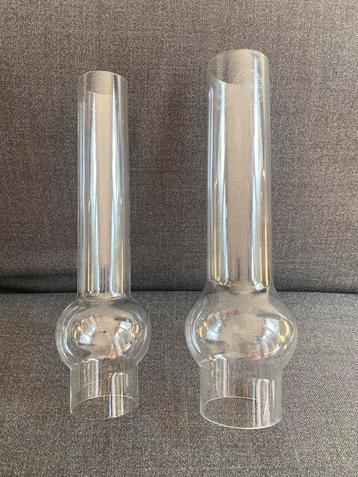 2 originele windlichten (2 maten) Buikglas beschikbaar voor biedingen