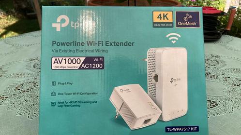 Wifi versterker: TP-Link TL-WPA7517 KIT, Computers en Software, Netwerk switches, Zo goed als nieuw, Ophalen of Verzenden