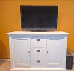 Wit houten dressoir/ commode, Ophalen, Gebruikt, 25 tot 50 cm, 150 tot 200 cm