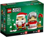 Lego 40274 Brickheadz Mr. & Mrs. Claus, Ophalen of Verzenden, Nieuw, Complete set, Lego