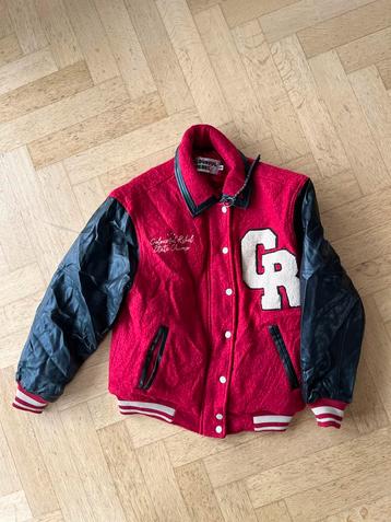 Colourful Rebel Baseball Jas XXS Rood/Zwart beschikbaar voor biedingen