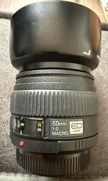 Olympus Zuiko Digital ED 50mm 1:2 Macro beschikbaar voor biedingen