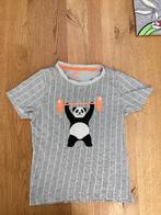 T-shirt panda 128, Gebruikt, Jongen of Meisje, Ophalen of Verzenden, Shirt of Longsleeve