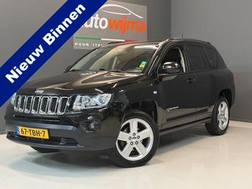Jeep Compass 2.0 Limited, Leder, Cruise control, 18Inch L.M. beschikbaar voor biedingen