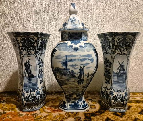 Delfts Blauw Kasstel, Antiek en Kunst, Antiek | Vazen, Ophalen