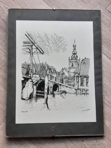 Pentekening Overschie J. Verhagen beschikbaar voor biedingen