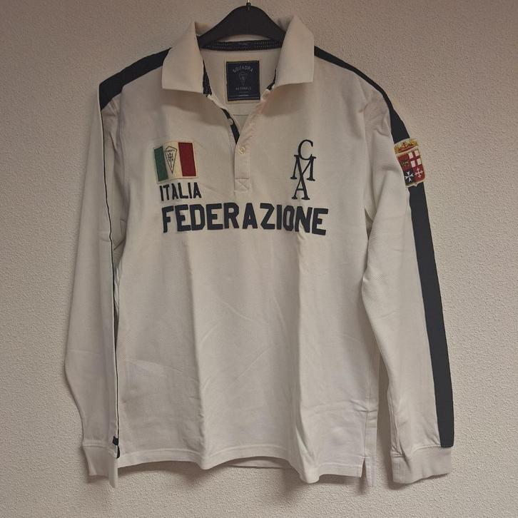 Squadra Nazionale heren shirt lm, wit, XXL, Kleding | Heren, T-shirts, Zo goed als nieuw, Maat 56/58 (XL), Wit, Ophalen of Verzenden