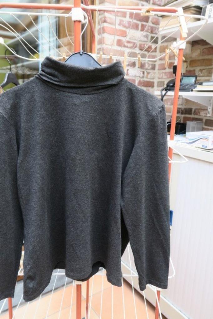 Sous-pull donkergrijs Cerruti mt 42, Kleding | Dames, Truien en Vesten, Zo goed als nieuw, Maat 42/44 (L), Grijs, Ophalen of Verzenden