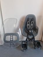 Bobike One Urban Grey Fietszitje Voor & Achter, Ophalen, Achterzitje, Bobike, Gebruikt