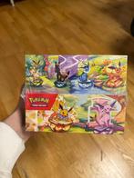 Pokemon Prismatic Evolutions Mini Tin Display Sealed, Ophalen of Verzenden, Nieuw, Overige typen
