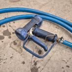 PROFESSIONEEL HHS  WATER SPUITPISTOOL MET 5 METER SLANG, Tuin en Terras, Ophalen of Verzenden, Gebruikt, Elektrisch
