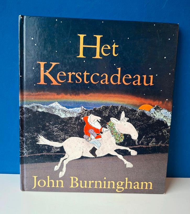 Het Kerstcadeau/ John Burningham, Boeken, Kinderboeken | Jeugd | onder 10 jaar, Gelezen, Fictie algemeen, Ophalen of Verzenden