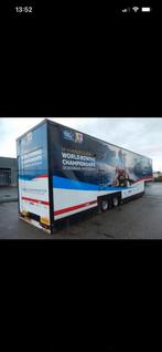 ESVE 2 As oplegger dieplader evenementrailer racetrailer, Ophalen