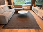 Antraciet gemêleerde vloerkleed 280 x 193 inclusief franjes, Ophalen, Gebruikt, 150 tot 200 cm, 200 cm of meer