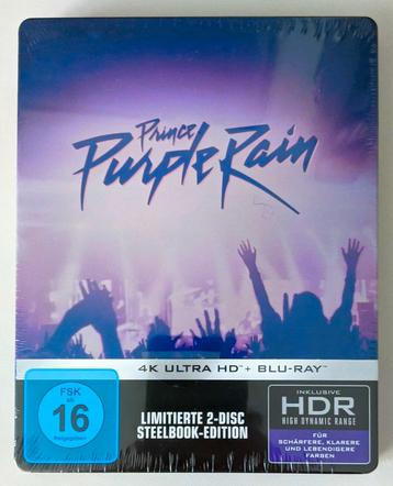 Purple Rain | 1984 | Prince | Limited Edition 4K Steelbook beschikbaar voor biedingen