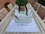 Prachtige Furla handtas, blauw-beige-bruin., Sieraden, Tassen en Uiterlijk, Tassen | Damestassen, Nieuw, Handtas, Ophalen of Verzenden