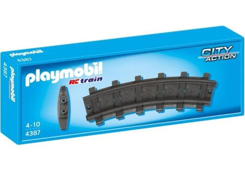 4387 gebogen rails voor de trein NIEUW, Kinderen en Baby's, Speelgoed | Playmobil, Nieuw, Complete set, Ophalen of Verzenden