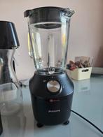 Philips problend blender zwart met glas zo goed als nieuw, Witgoed en Apparatuur, Ophalen of Verzenden, Zo goed als nieuw