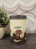 Brabantia Batique vintage blik suiker, Verzamelen, Blikken, Ophalen of Verzenden, Gebruikt, Suiker, Overige merken