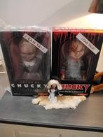 Chucky en Tiffany poppen - Bride of Chucky, Ophalen of Verzenden, Zo goed als nieuw, Overige typen