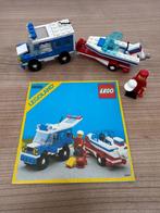 Vintage Lego 6698 Jeep met speedboat en oplegger, Ophalen of Verzenden, Zo goed als nieuw, Complete set, Lego