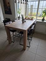 Bartafel (Henders & Hazel) met barkrukken, Ophalen, Zo goed als nieuw, Inclusief barstoelen