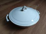 Boch Belgium Soepterrine 25cm Brocante schaal met deksel, Antiek en Kunst, Ophalen of Verzenden