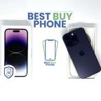 iPhone 14 pro 128GB paars /krasvrij /87% batt /garantie, Apple, 87 %, Zonder simlock, Zonder abonnement