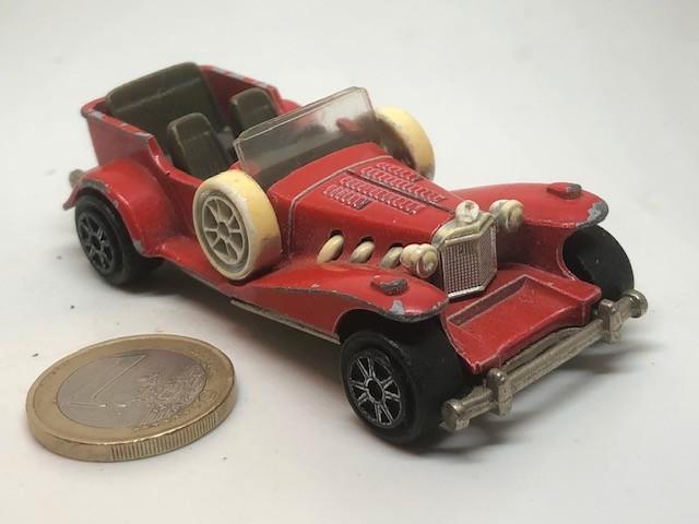 Excalibur Rood, Majorette, Hobby en Vrije tijd, Modelauto's | 1:50, Gebruikt, Auto, Majorette, Ophalen of Verzenden