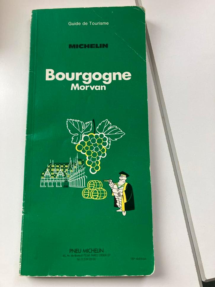 Michelin Reisgids Bourgogne Morvan, Boeken, Reisgidsen, Gelezen, Reisgids of -boek, Europa, Michelin, Ophalen