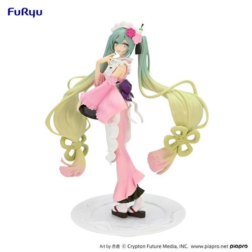 Furyu Hatsune Miku Exceed Creative  Matcha Green Tea Parfait, Verzamelen, Poppetjes en Figuurtjes, Nieuw, Verzenden