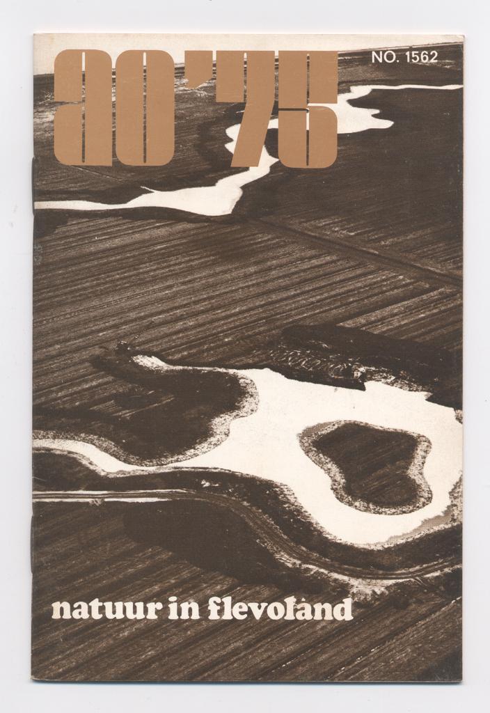 Natuur in Flevoland - 1975 - planten vogels ontwikkeling, Boeken, Streekboeken en Streekromans, Nieuw, Flevoland, Ophalen of Verzenden