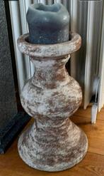 Grote Stoere Stenen- Glazen of IJzeren Lifestyle Kandelaars., Ophalen of Verzenden, Zo goed als nieuw, Bruin, 25 tot 50 cm