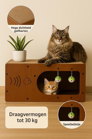Miauvi - design krabkarton van duurzaam materiaal beschikbaar voor biedingen