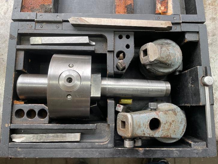 Kotterkop set Morse Conus 4 - draad 5/8'', Doe-het-zelf en Verbouw, Gereedschap | Machine-onderdelen en Toebehoren, Gebruikt, Ophalen of Verzenden