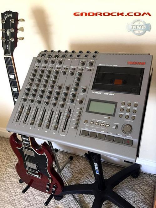 TASCAM 464, 4 SPOOR KANAAL PROF DECK + audiopaneel, Audio, Tv en Foto, Cassettedecks, Enkel, Overige merken, Tiptoetsen, Tape counter