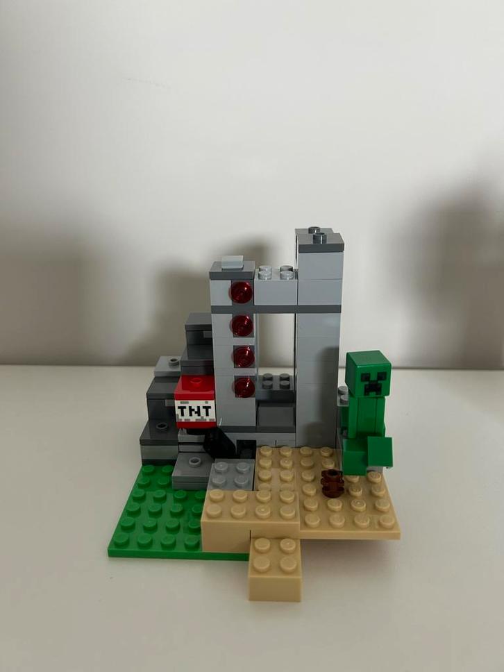Lego Minecraft Set compleet, Kinderen en Baby's, Speelgoed | Duplo en Lego, Zo goed als nieuw, Lego, Complete set, Ophalen