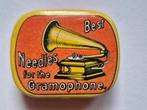 Grammofoon naalden blikje best needles Gramophone, Ophalen of Verzenden, Zo goed als nieuw, Overige