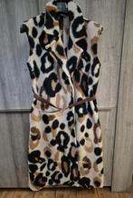 Bodywarmer met panterprint mt 38/40, Maat 38/40 (M), Bruin, Ophalen of Verzenden, Onbekend