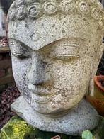Andesiet Boeddha hoofd - ca. 200 kg, Tuin en Terras, Ophalen, Gebruikt, Steen, Boeddhabeeld