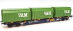 MTE ACTS Slps VAM/Essent Containertragwagens Nieuw, Hobby en Vrije tijd, Modeltreinen | H0, Overige merken, Gelijkstroom of Wisselstroom