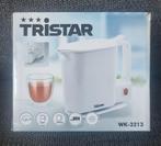 Tristar WK-3372 Waterkoker 800W 1L Camping geschikt - Wit, 1 tot 2 liter, Ophalen of Verzenden, Gebruikt