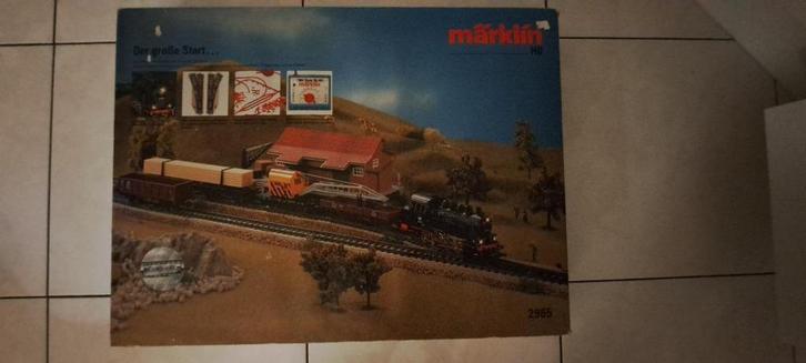 Marklin trein complete set, Hobby en Vrije tijd, Modeltreinen | H0, Gebruikt, Treinset, Wisselstroom, Märklin, Analoog, Ophalen