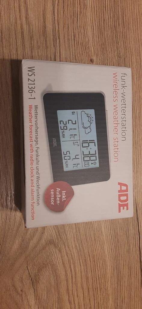 Digitaal draadloos weerstation, Audio, Tv en Foto, Weerstations en Barometers, Ophalen of Verzenden, Nieuw, Weerstation