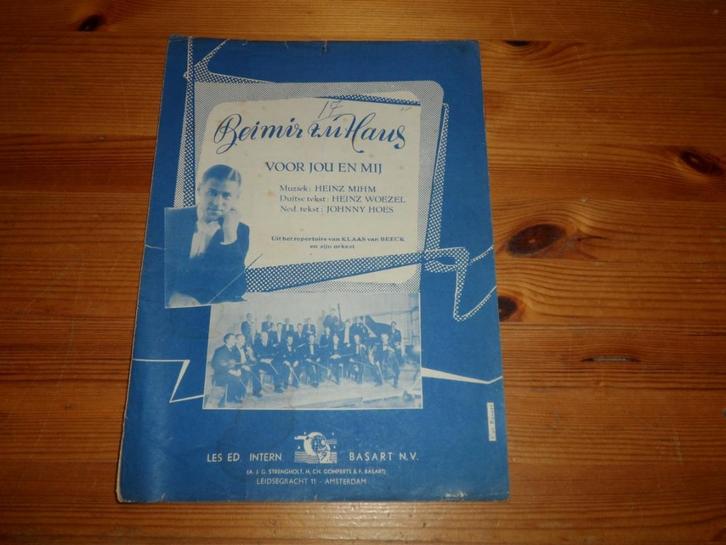 Bei mir zu haus - mihm / wozel / johnny hoes, Muziek en Instrumenten, Bladmuziek, Gebruikt, Artiest of Componist, Populair, Gitaar