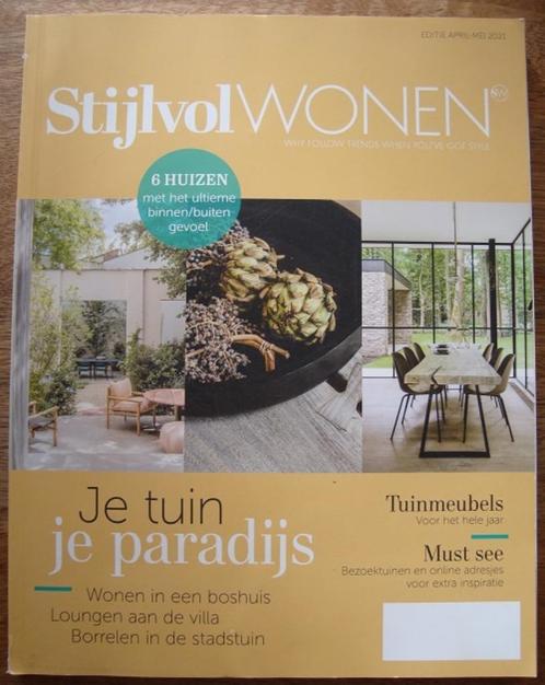 Stijlvol Wonen april-mei 2021, Boeken, Wonen en Tuinieren, Zo goed als nieuw, Interieur en Design, Ophalen of Verzenden